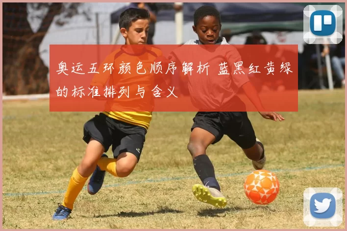 奥运五环颜色顺序解析 蓝黑红黄绿的标准排列与含义